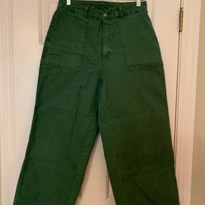 Universal threads green wide leg pants